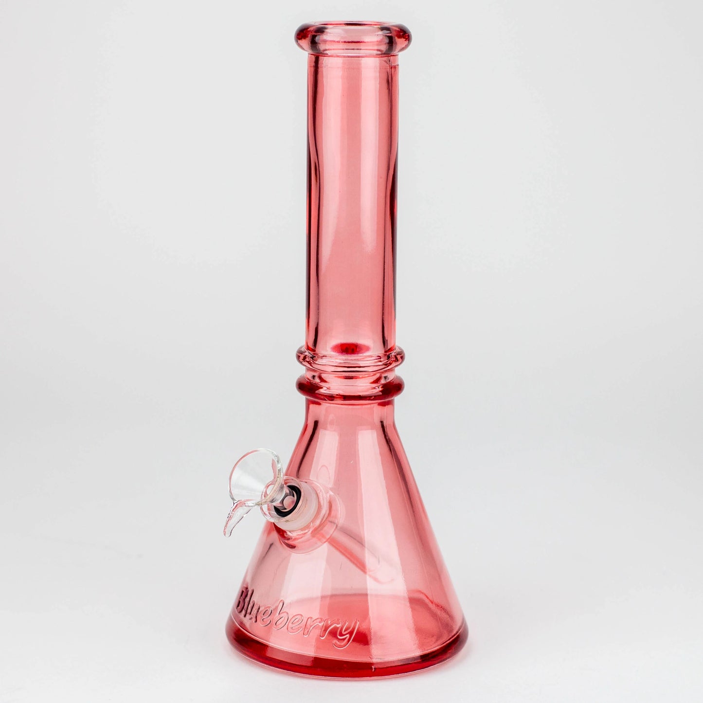 10" colored soft glass water bong_5