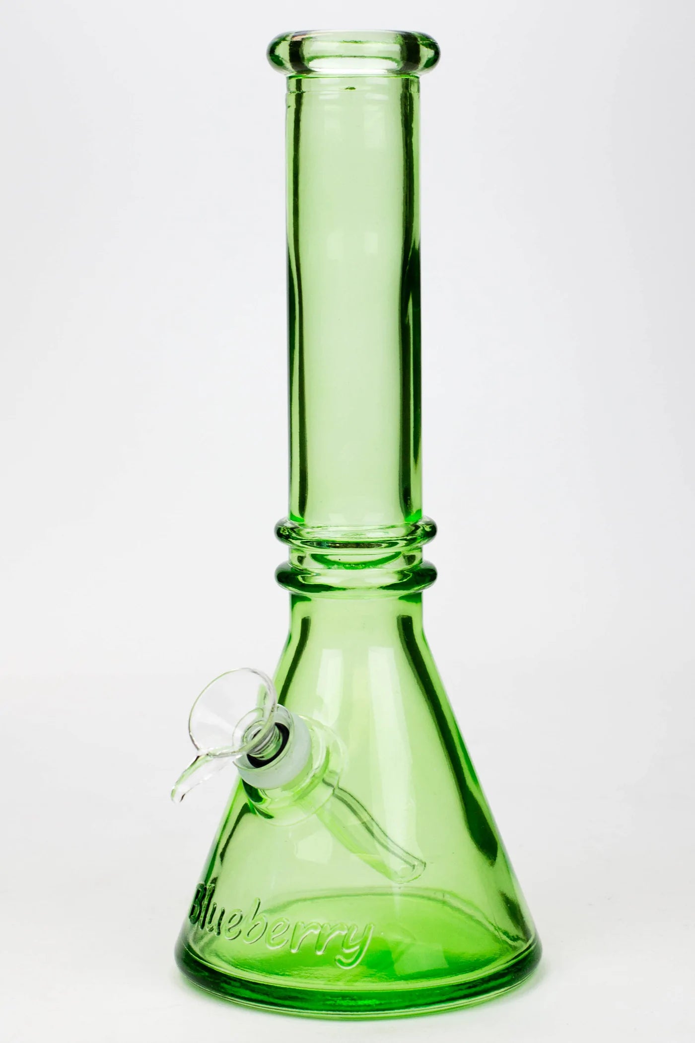 10" colored soft glass water bong_11